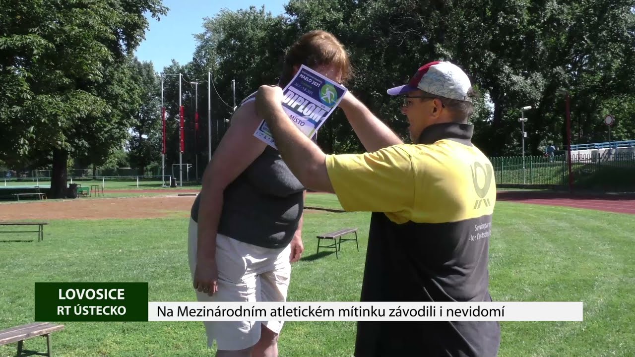 LOVOSICE: Na Mezinárodním atletickém mítinku závodili i nevidomí