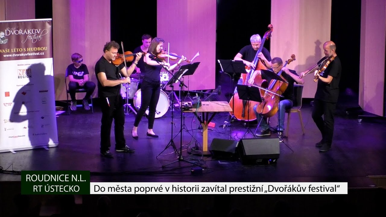 ROUDNICE N.L.: Do města poprvé v historii zavítal prestižní „Dvořákův festival“