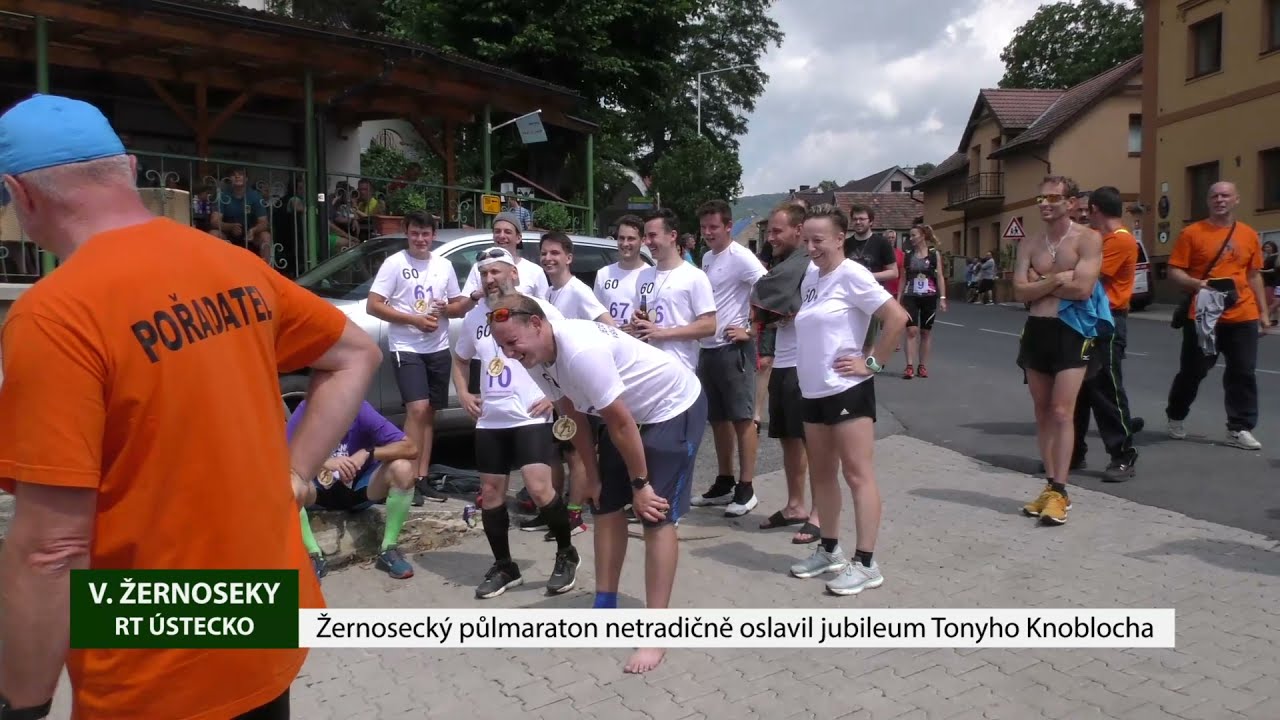 V. ŽERNOSEKY: Půlmaraton oslavil jubileum Tonyho Knoblocha