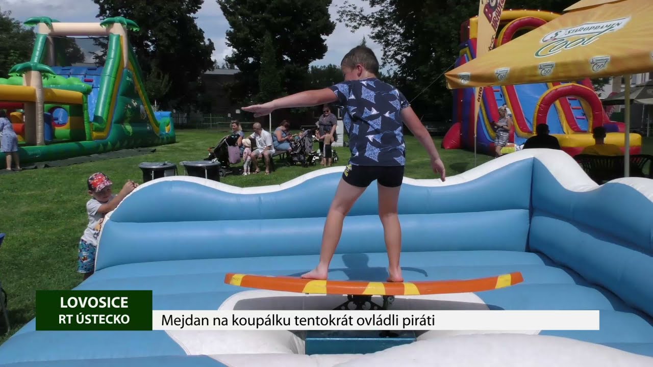 LOVOSICE: Mejdan na koupálku tentokrát ovládli piráti