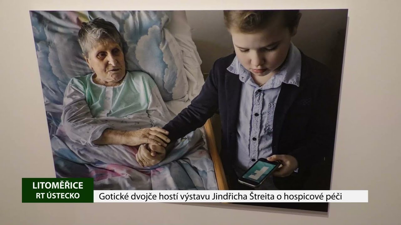 LITOMĚŘICE: Gotické dvojče hostí výstavu Jindřicha Štreita s hospicovou tematikou