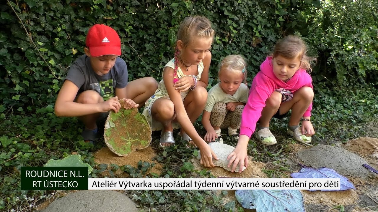 ROUDNICE N.L.: Ateliér Výtvarka uspořádal týdenní výtvarné soustředění pro děti