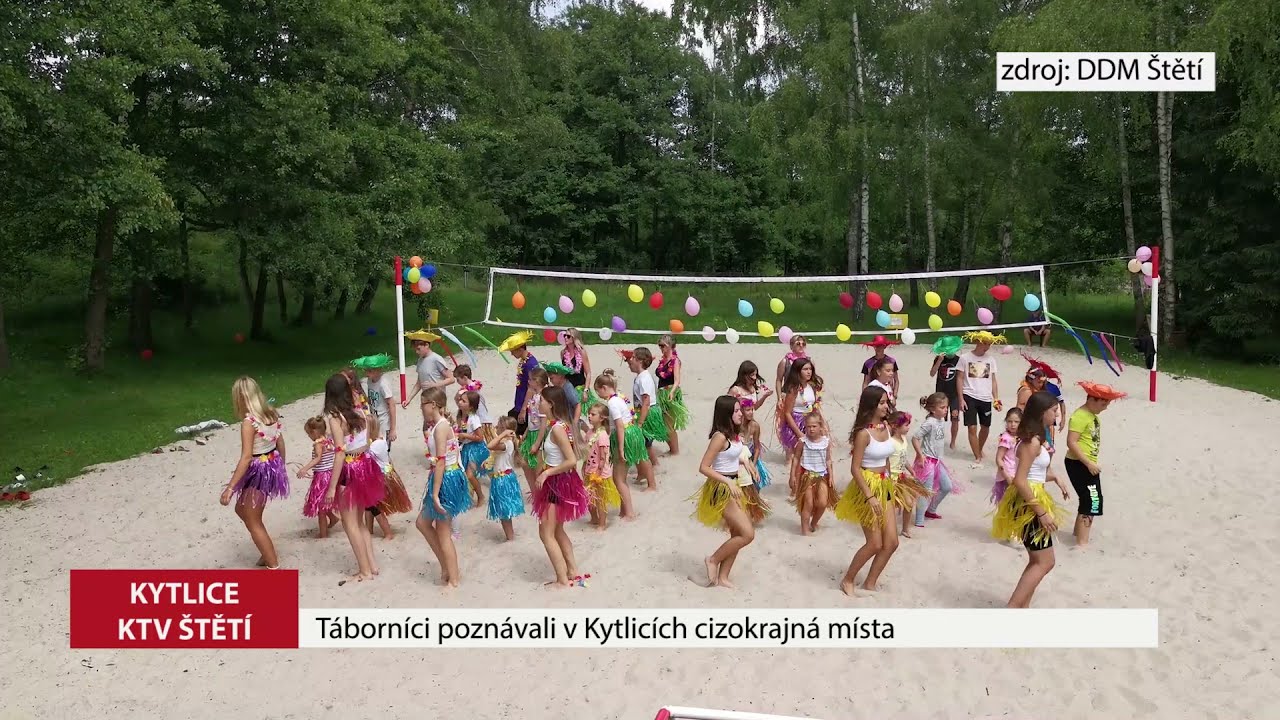 KYTLICE: Táborníci poznávali v Kytlicích cizokrajná místa KYTLICE: Táborníci poznávali v Kytlicích cizokrajná místa
