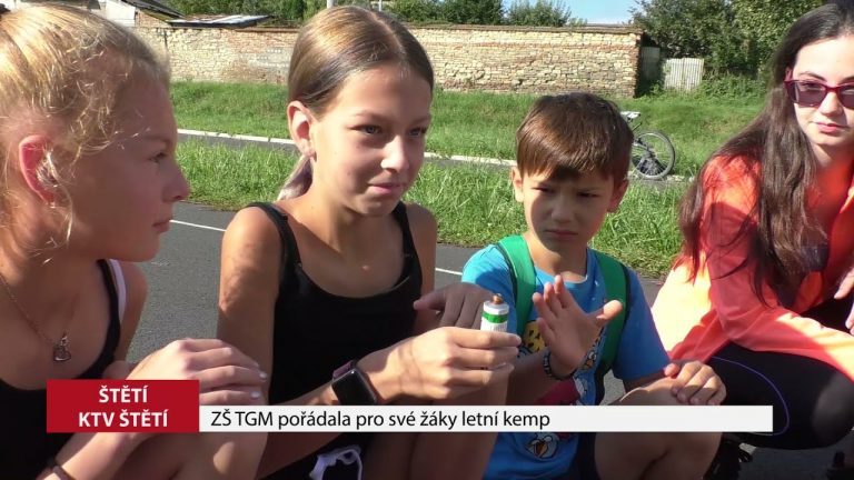 ŠTĚTÍ: ZŠ TGM pořádala pro své žáky letní kemp