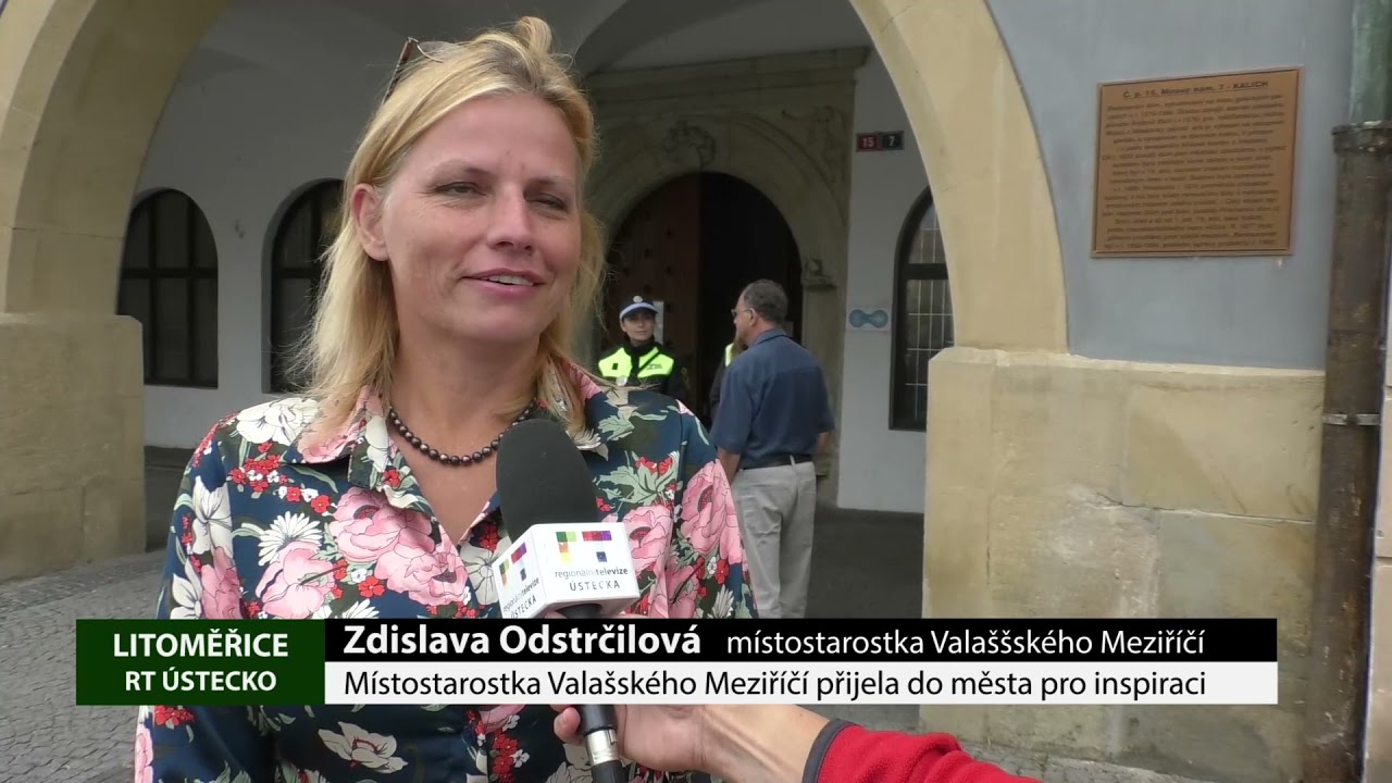 LITOMĚŘICE: Místostarostka Valašského Meziříčí přijela do města pro inspiraci