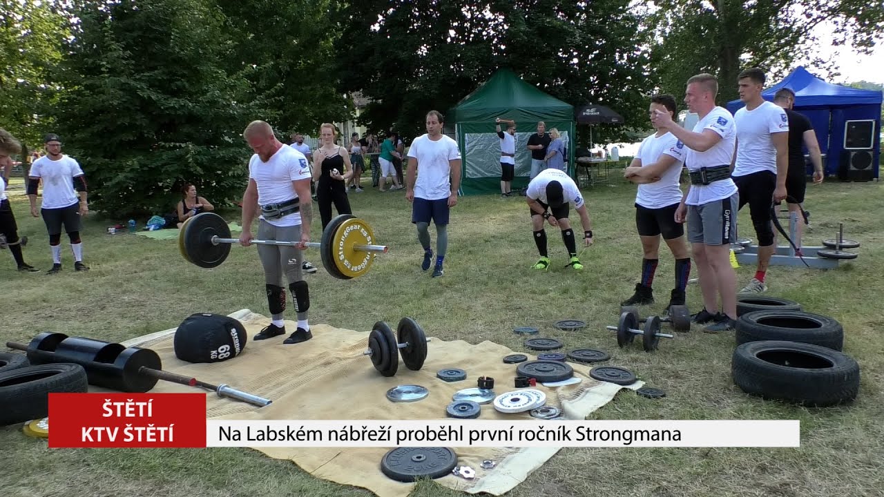 ŠTĚTÍ: Na Labském nábřeží proběhl první ročník Strongmana