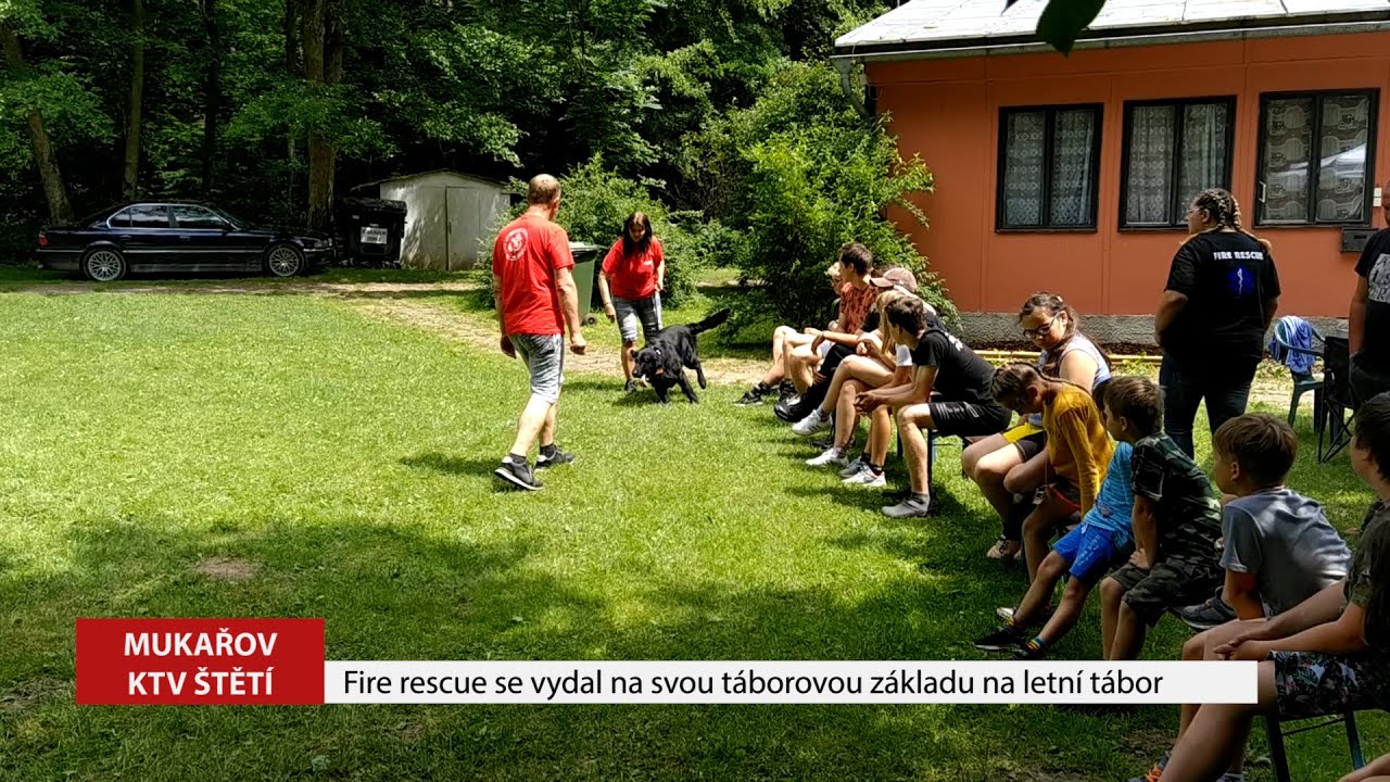 MUKAŘOV: Fire rescue vyrazil na letní tábor