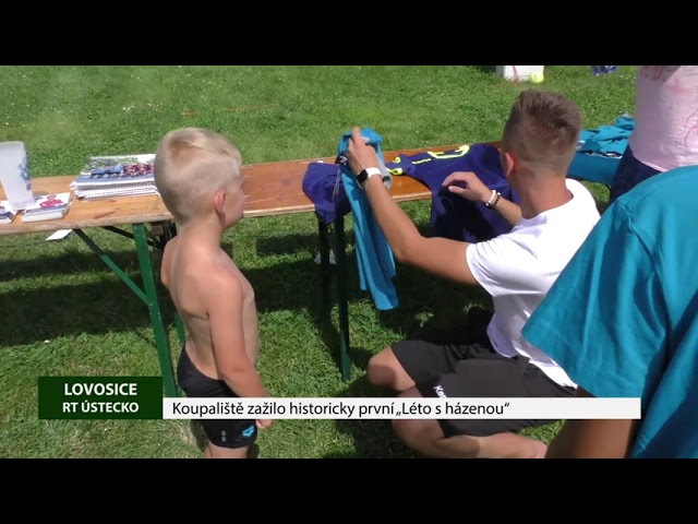 LOVOSICE: Koupaliště zažilo historicky první „Léto s házenou“