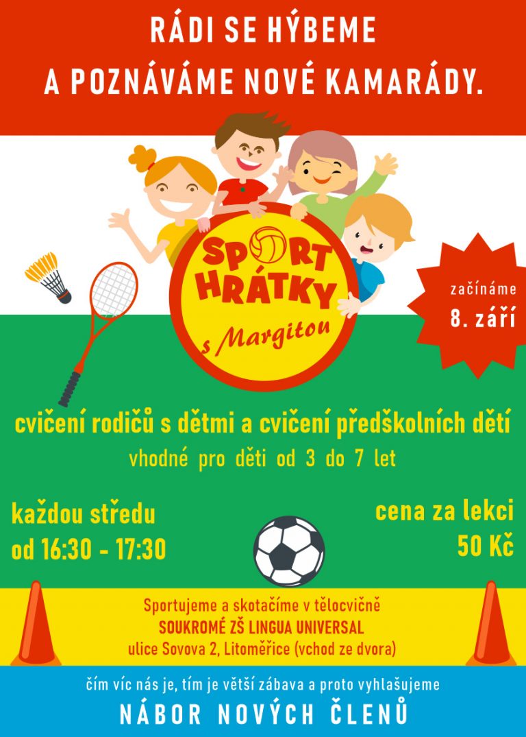 Začínají Sport hrátky s Margitou