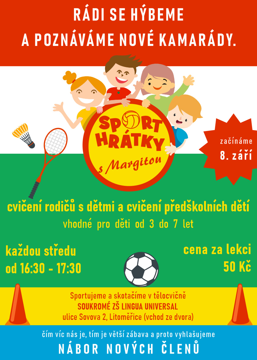 Začínají Sport hrátky s Margitou