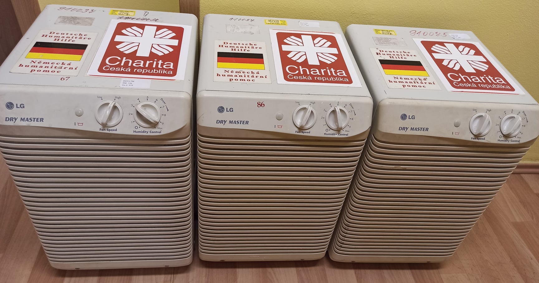 Diecézní charita Litoměřice zapůjčí Německu 200 vysoušečů