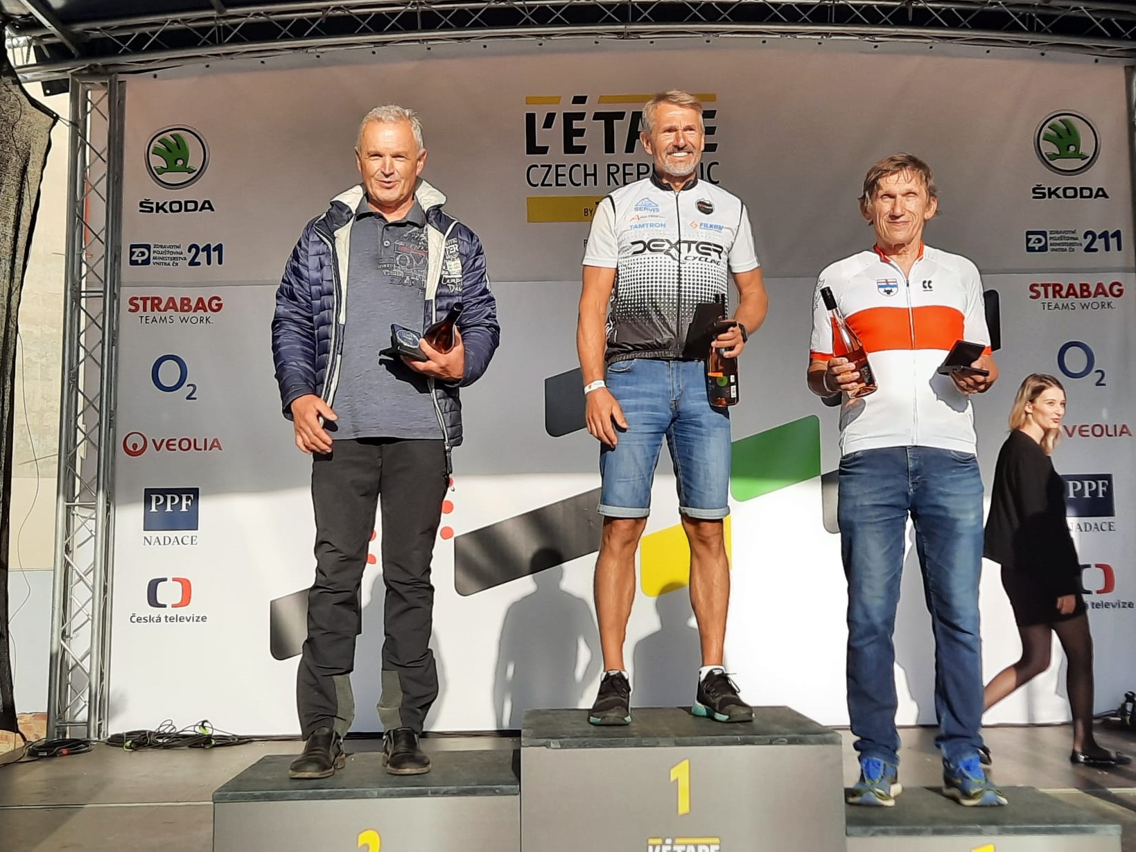 Lékař z roudnické nemocnice na stupních vítězů L’Etape Tour de France