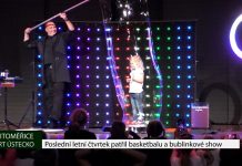 LITOMĚŘICE: Poslední letní čtvrtek patřil basketbalu a bublinkové show