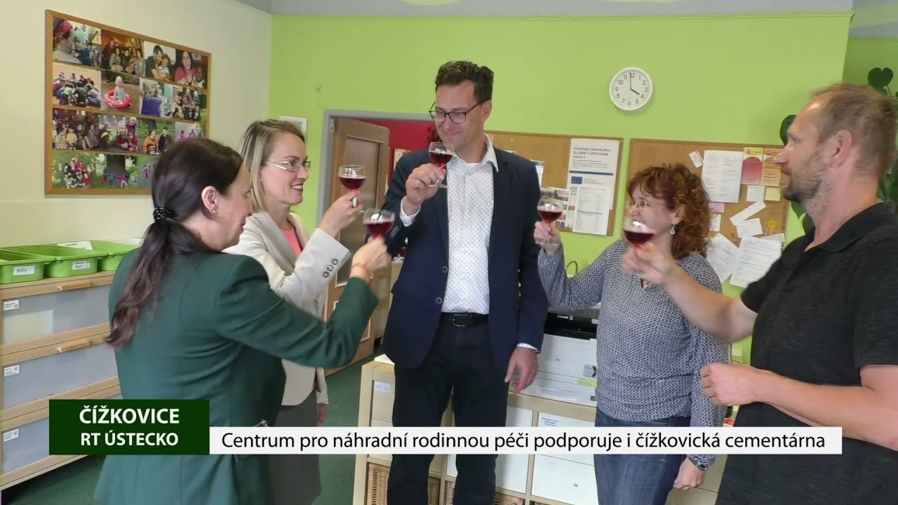 LITOMĚŘICE: Centrum pro náhradní rodinnou péči podporuje i čížkovická cementárna