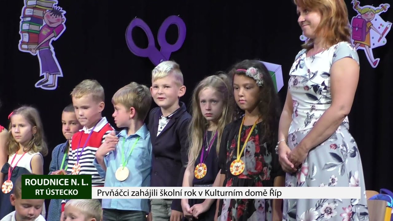 ROUDNICE N. L.: Prvňáčci zahájili školní rok v Kulturním domě Říp