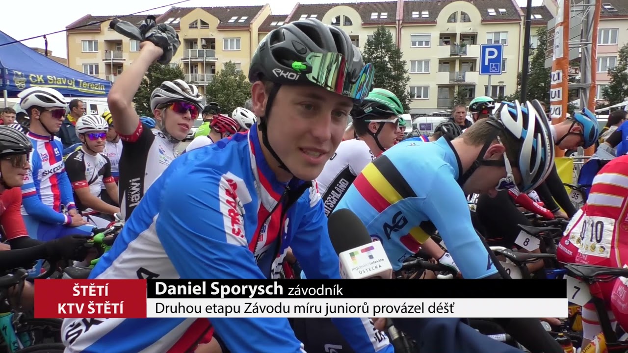 ŠTĚTÍ: Druhou etapu Závodu míru juniorů provázel déšť