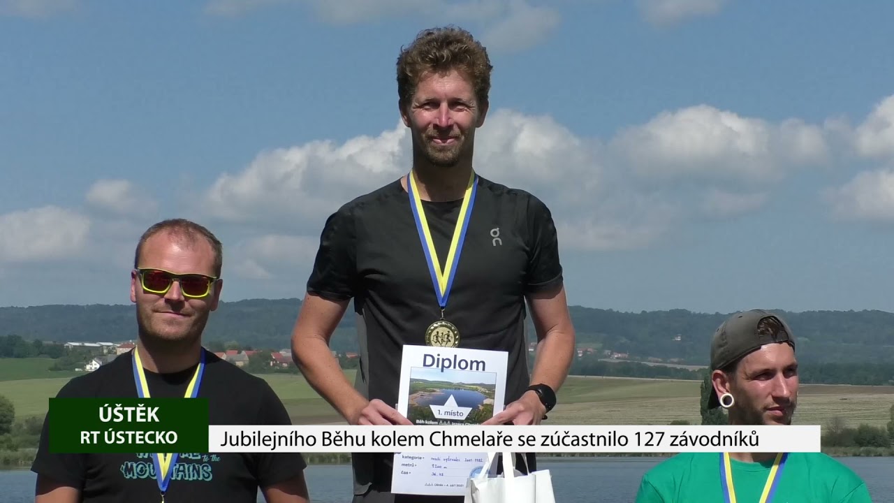 ÚŠTĚK: Jubilejního Běhu kolem Chmelaře se zúčastnilo 127 závodníků