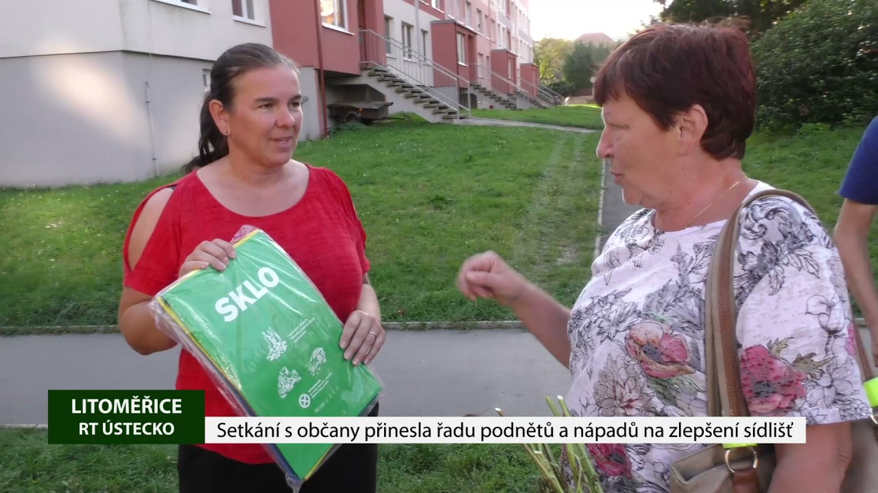 LITOMĚŘICE: Setkání s občany přinesla řadu podnětů a nápadů na zlepšení sídlišť