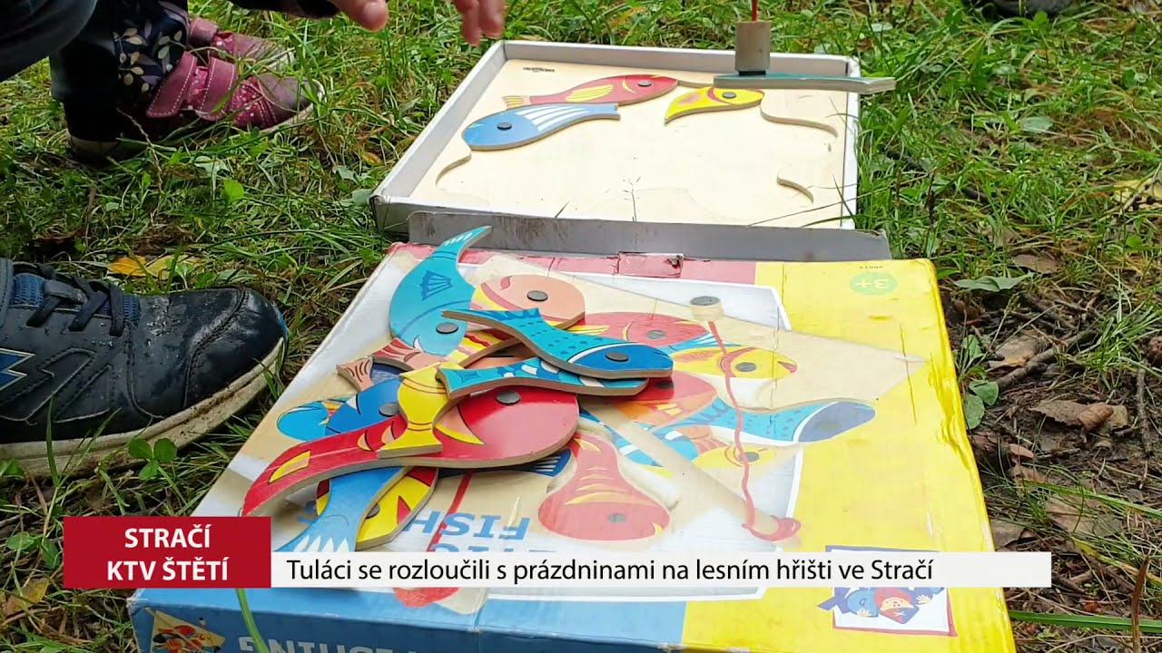 STRAČÍ: Tuláci se rozloučili s prázdninami na lesním hřišti ve Stračí