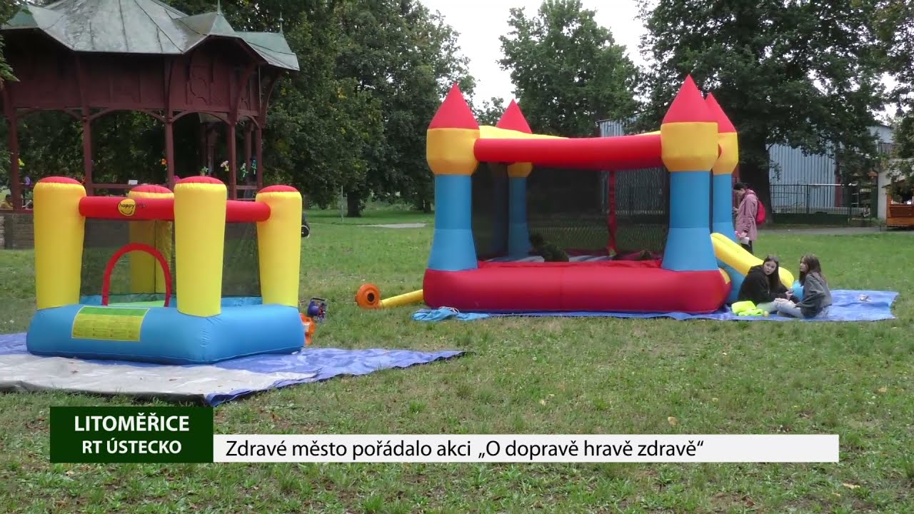 LITOMĚŘICE: Akce „O dopravě hravě zdravě“ upozornila mimo jiné na bezpečnost na silnicích