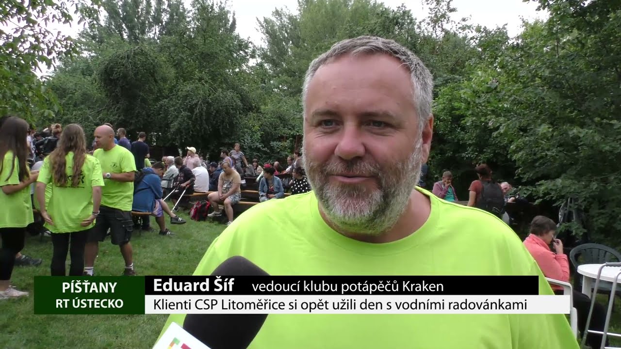 PÍŠŤANY: Klienti CSP Litoměřice si opět užili den s vodními radovánkami