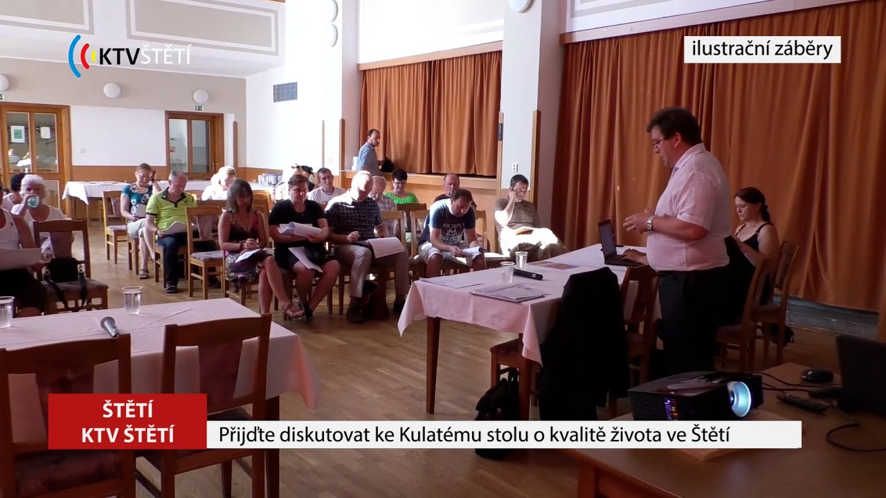 ŠTĚTÍ: Přijďte diskutovat ke Kulatému stolu na téma kvalita života ve Štětí