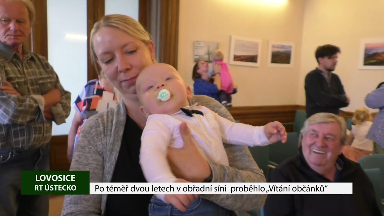LOVOSICE: Po téměř dvou letech v obřadní síni proběhlo „Vítání občánků“