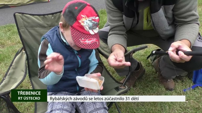 TŘEBENICE: Rybářských závodů se letos zúčastnilo 31 dětí