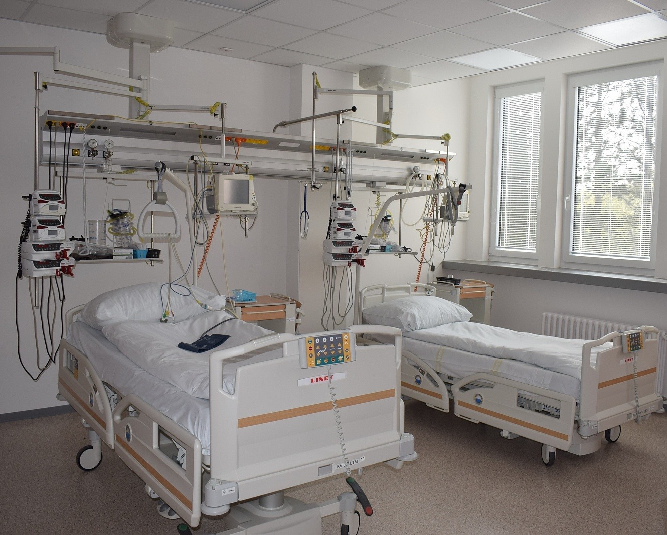 Kardiovaskulární JIP litoměřické nemocnice přivítala po rekonstrukci první pacienty