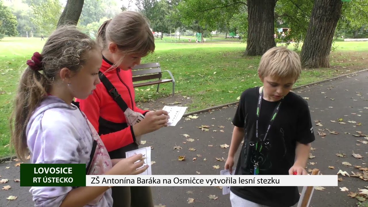 LOVOSICE: ZŠ Antonína Baráka na Osmičce vytvořila lesní stezku