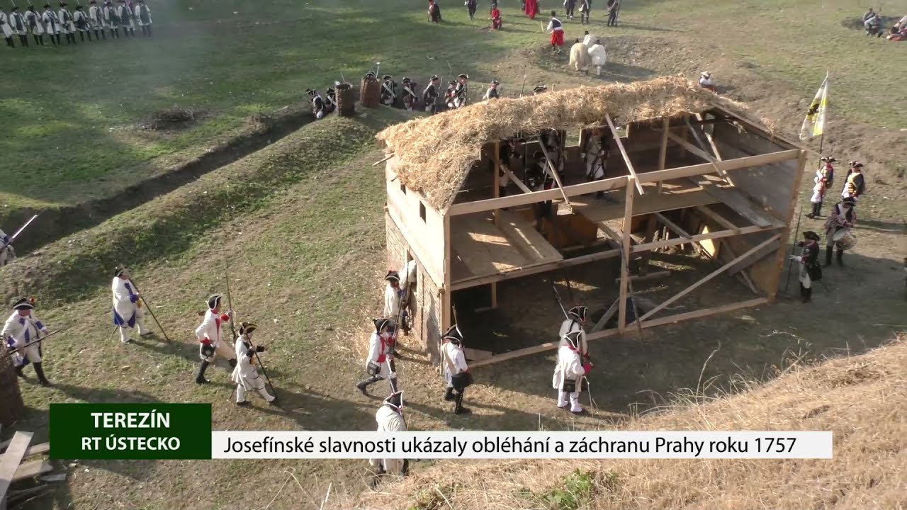 TEREZÍN: Josefínské slavnosti ukázaly obléhání a záchranu Prahy roku 1757