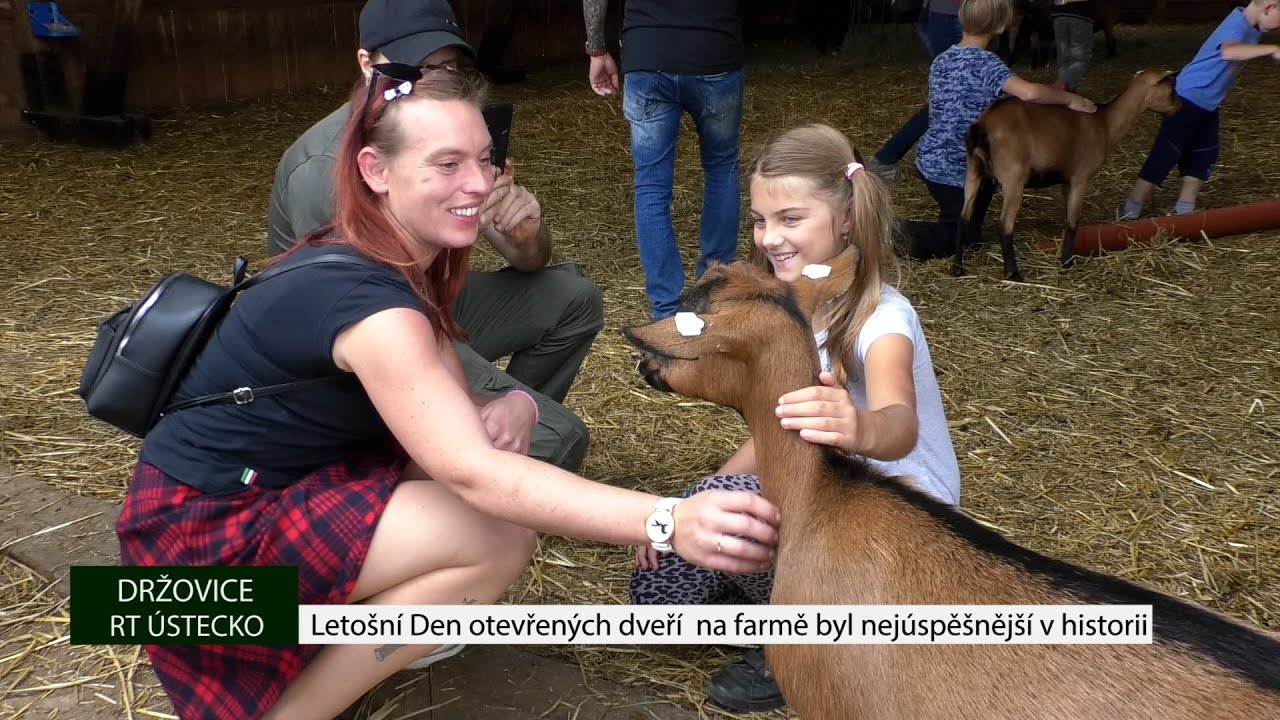 DRŽOVICE: Poslední letošní Den otevřených dveří na farmě byl nejúspěšnější v historii