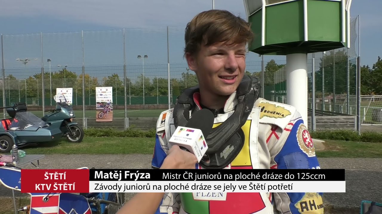ŠTĚTÍ: Závody juniorů na ploché dráze se jely ve Štětí potřetí