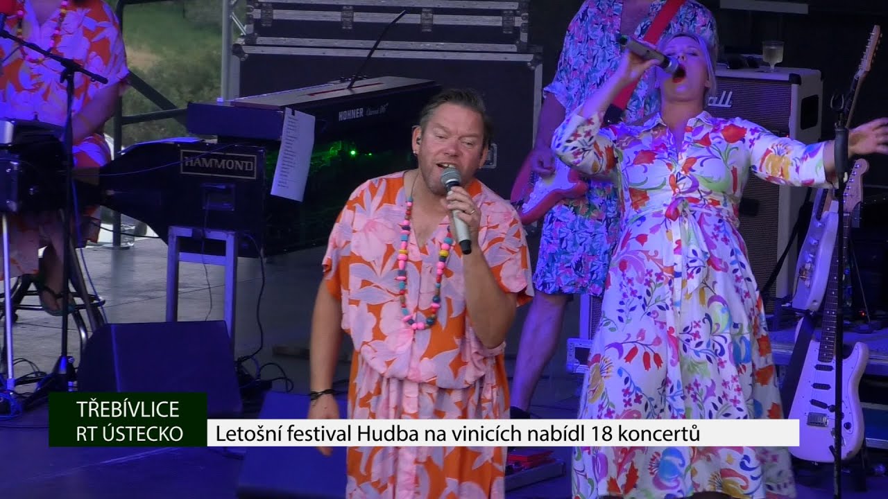 TŘEBÍVLICE: Letošní festival Hudba na vinicích nabídl 18 koncertů