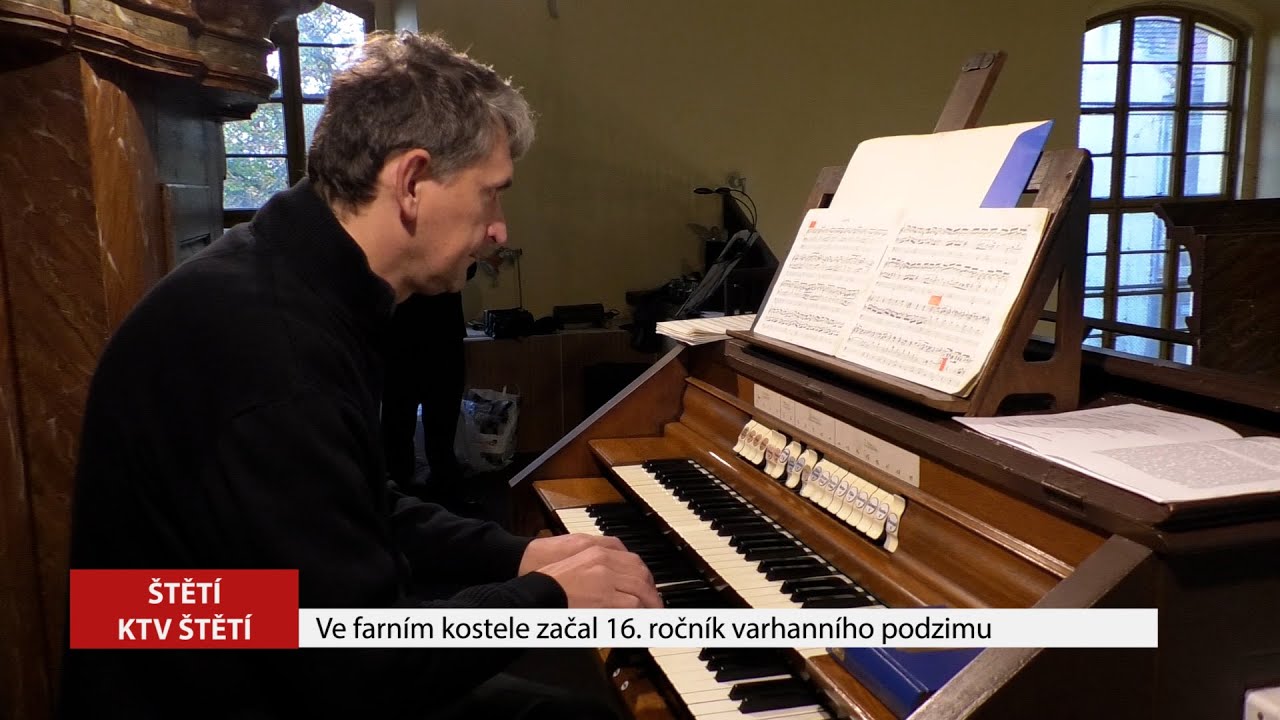 ŠTĚTÍ: Ve farním kostele začal 16. ročník varhanního podzimu