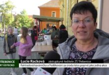 TŘEBENICE: Fairtradová kavárnička a Poděkování za úrodu letos poprvé jako jedna akce