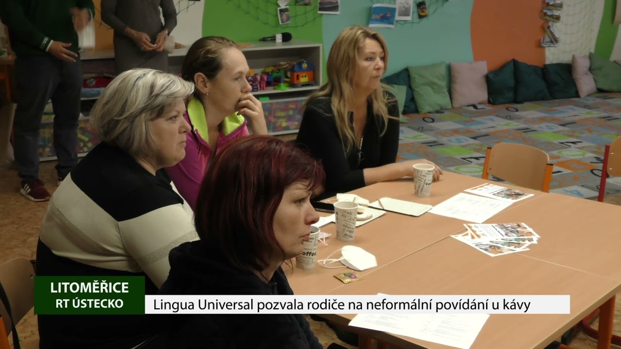 LITOMĚŘICE: Lingua Universal pozvala rodiče na neformální kávu