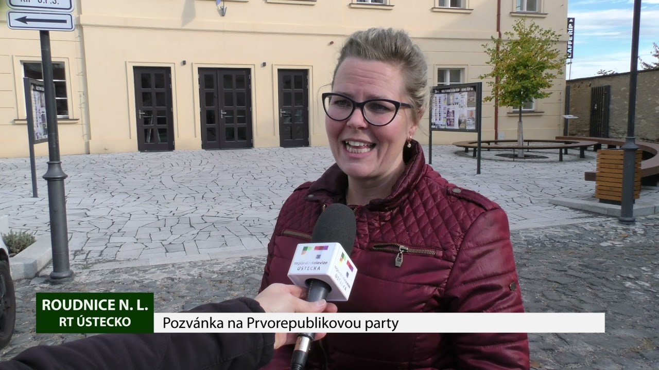 ROUDNICE N. L.: Pozvánka na Prvorepublikovou party