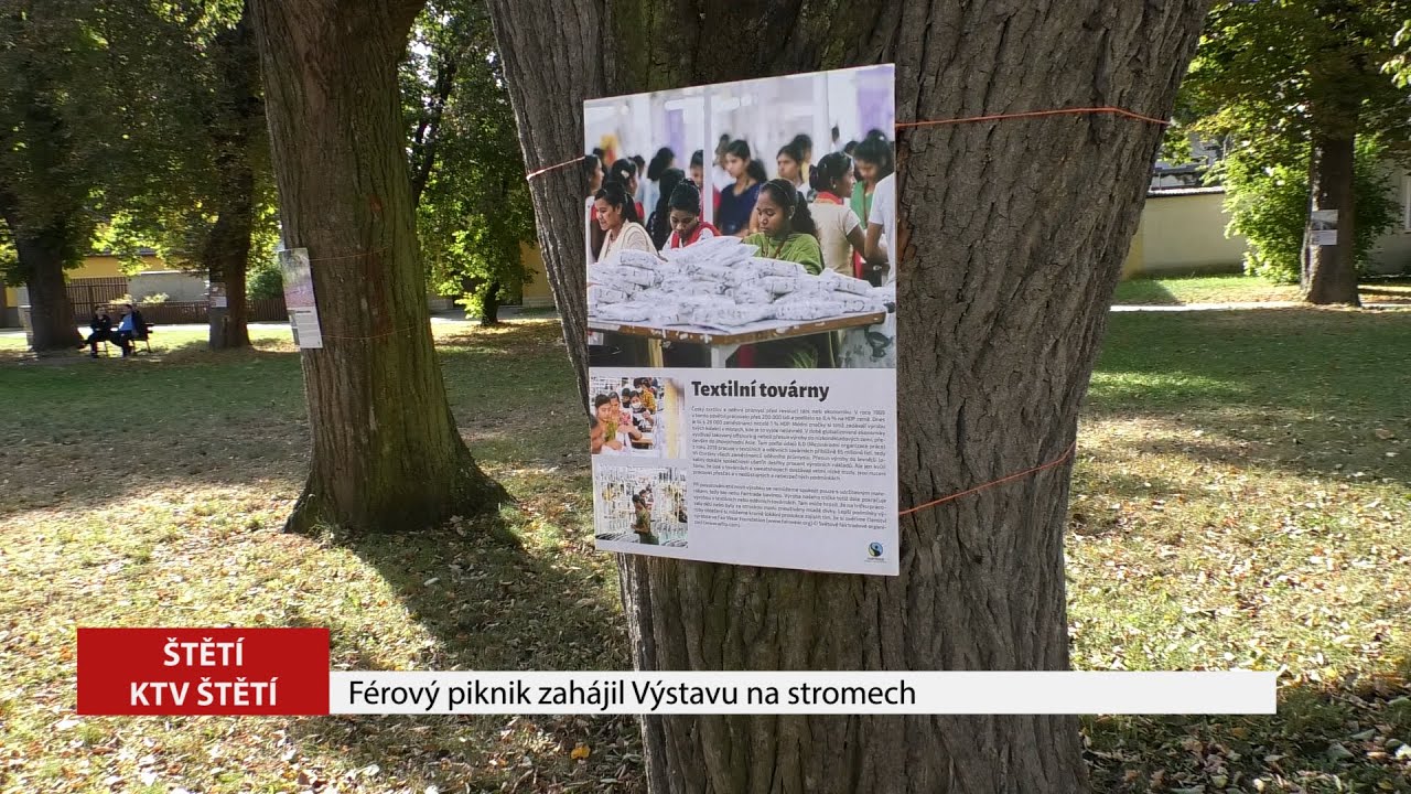 ŠTĚTÍ: Férový piknik zahájil Výstavu na stromech
