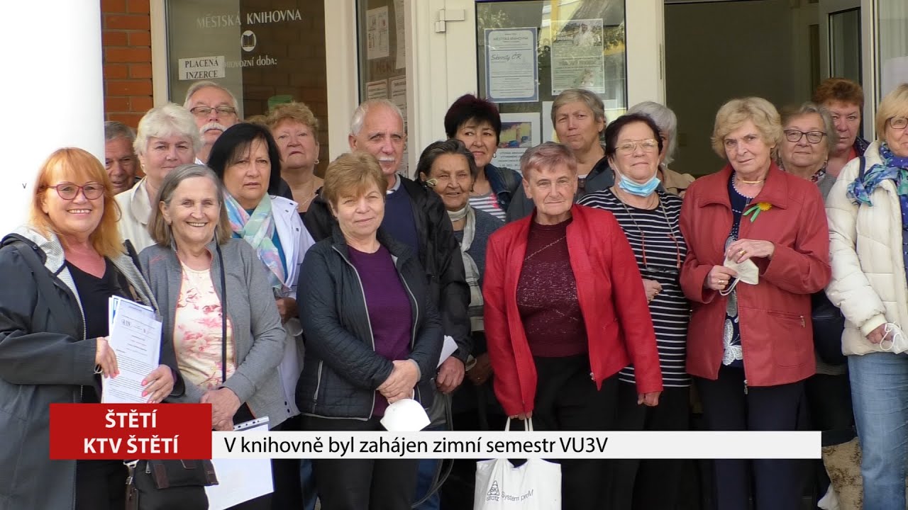 ŠTĚTÍ: V knihovně byl zahájen zimní semestr VU3V ŠTĚTÍ: V knihovně byl zahájen zimní semestr VU3V