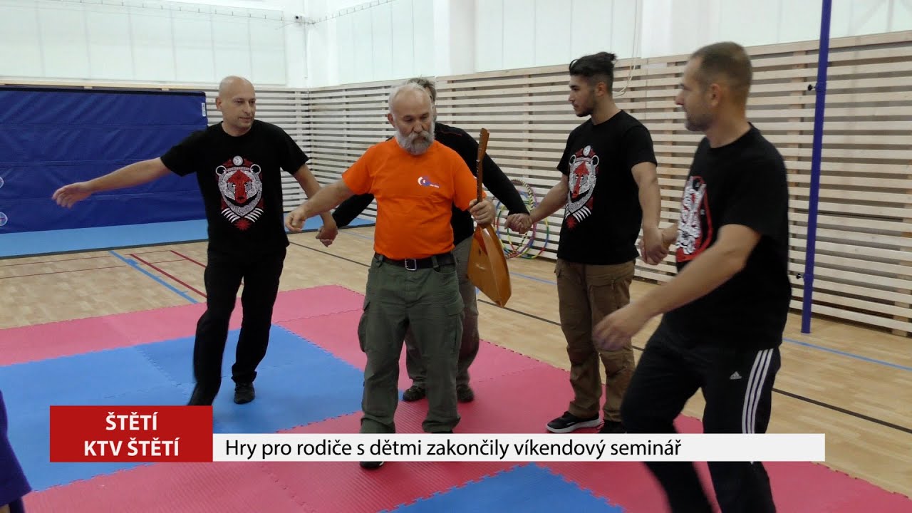 ŠTĚTÍ: Hry dětí s rodiči zakončily víkendový seminář ŠTĚTÍ: Hry dětí s rodiči zakončily víkendový seminář
