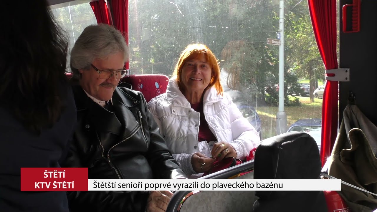 ŠTĚTÍ: Štětští senioři poprvé vyrazili do plaveckého bazénu