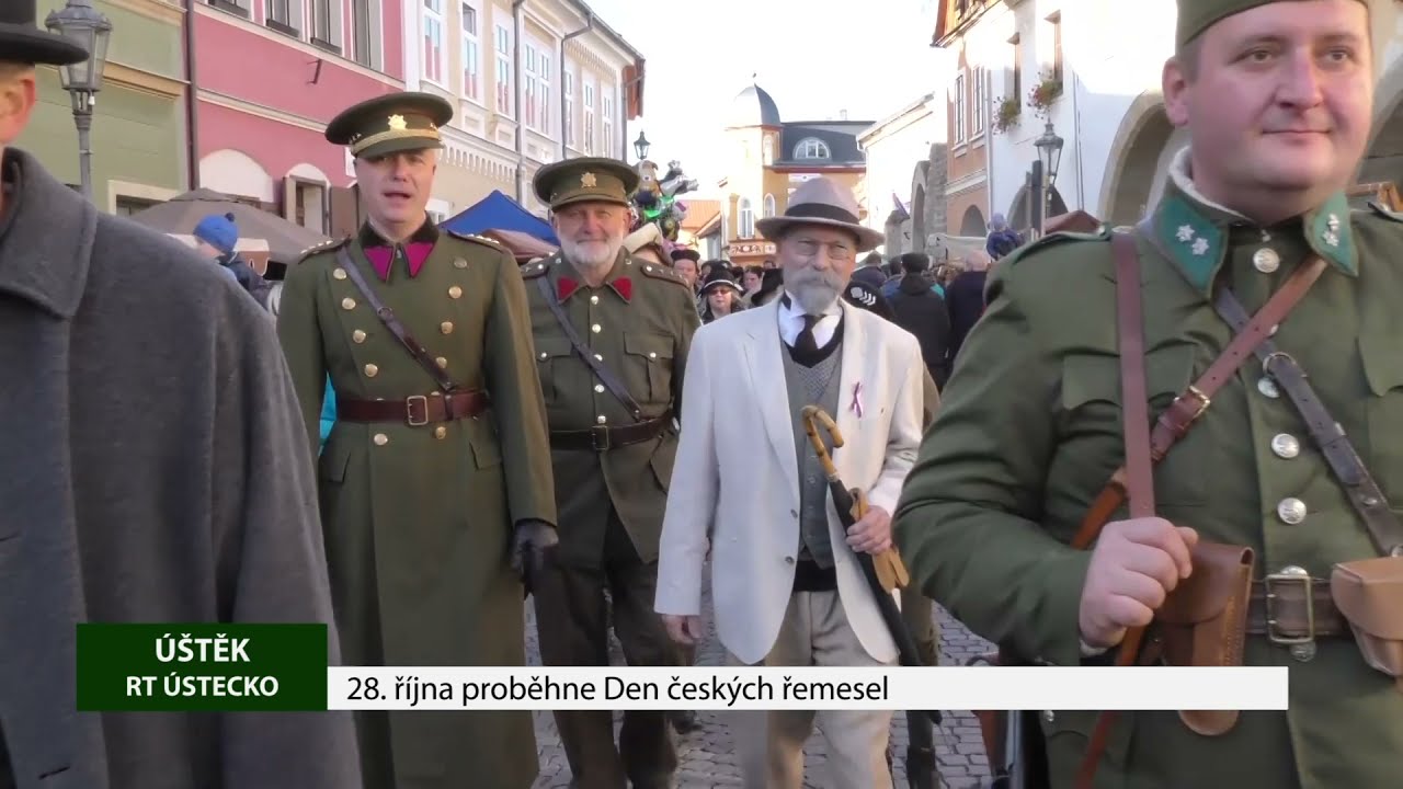 ÚŠTĚK: 28. října proběhne Den českých řemesel