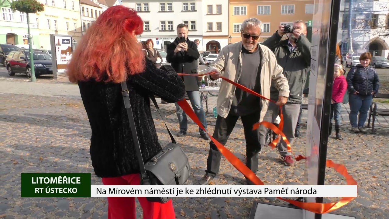 LITOMĚŘICE: Na Mírovém náměstí je ke zhlédnutí výstava Paměť národa