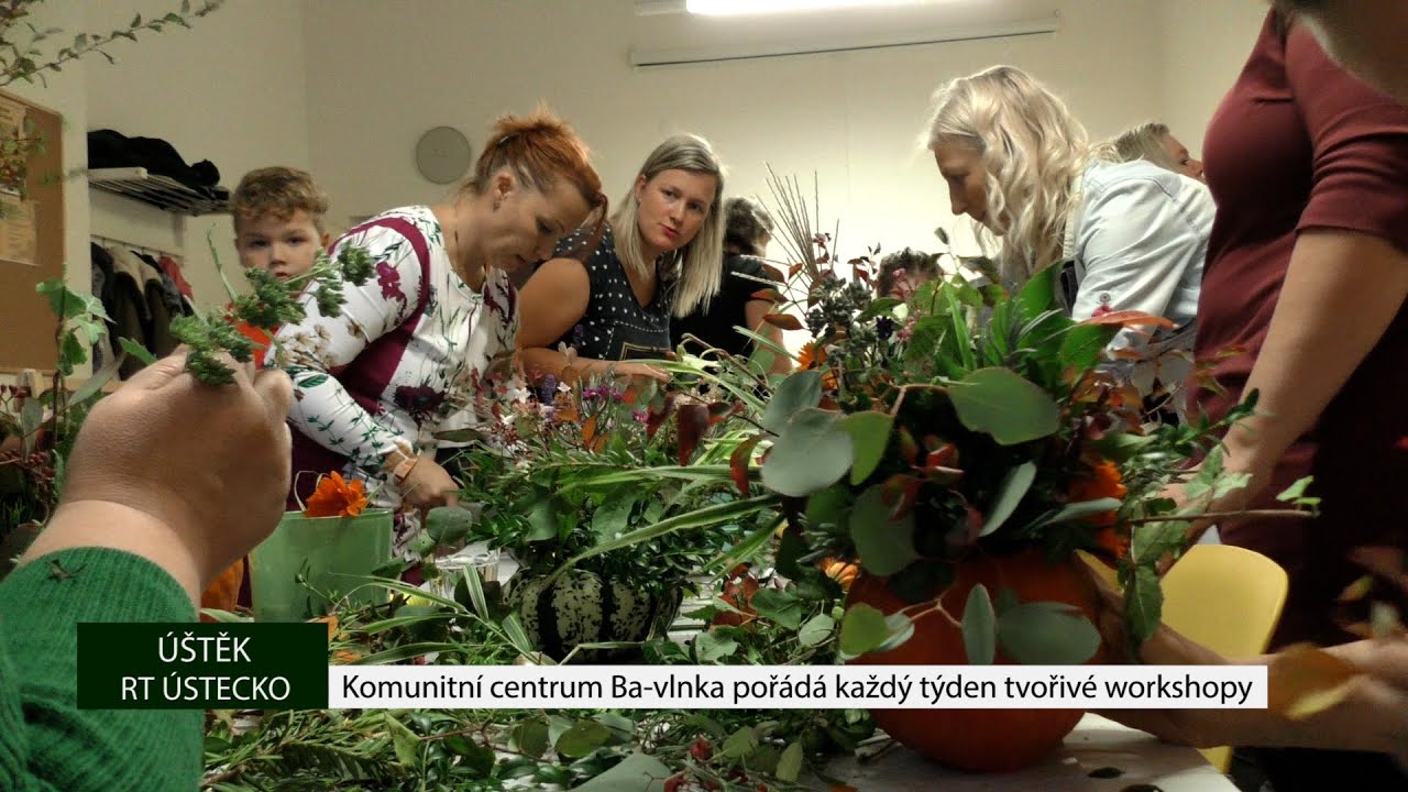 ÚŠTĚK: Komunitní centrum Ba-vlnka pořádá každý týden tvořivé workshopy