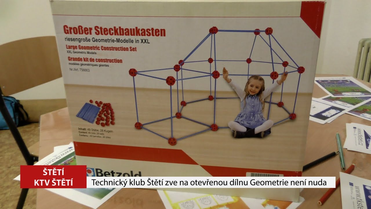 ŠTĚTÍ: Technický klub Štětí zve na otevřenou dílnu Geometrie není nuda