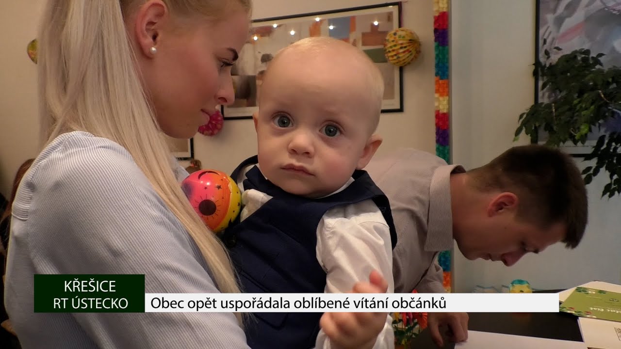 KŘEŠICE: Obec opět uspořádala oblíbené vítání občánků