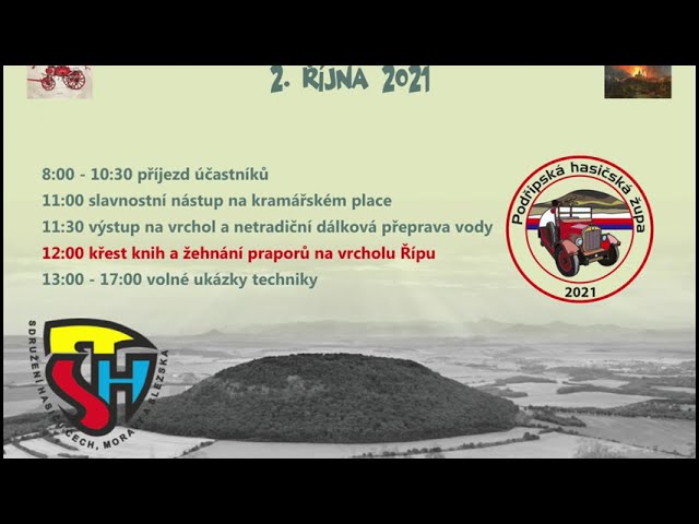 KRABČICE: Pod Řípem se v sobotu opět sejdou hasiči