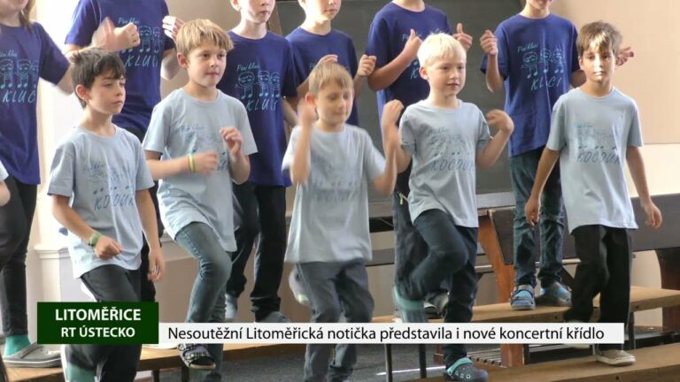 LITOMĚŘICE: Nesoutěžní Litoměřická notička představila i nové koncertní křídlo
