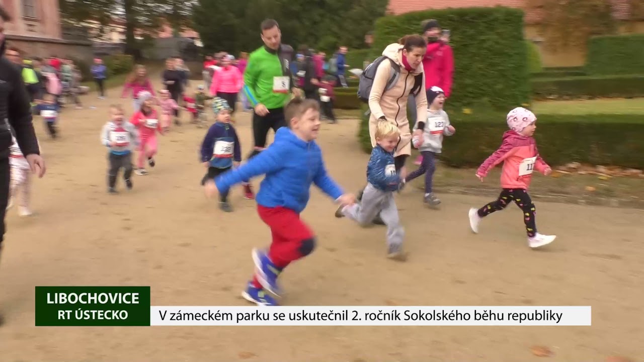 LIBOCHOVICE: V zámeckém parku se uskutečnil druhý ročník Sokolského běhu republiky